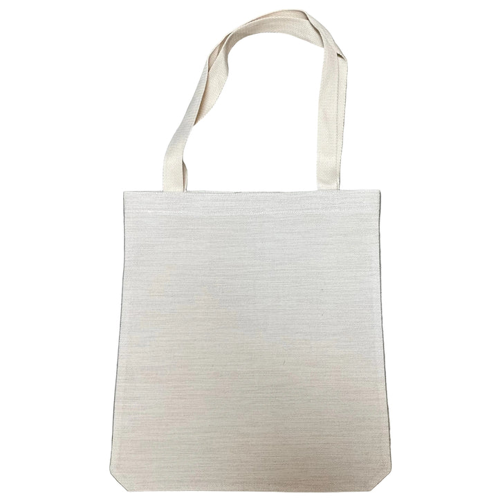 Linen look Tote bag Gnomes baking cookies