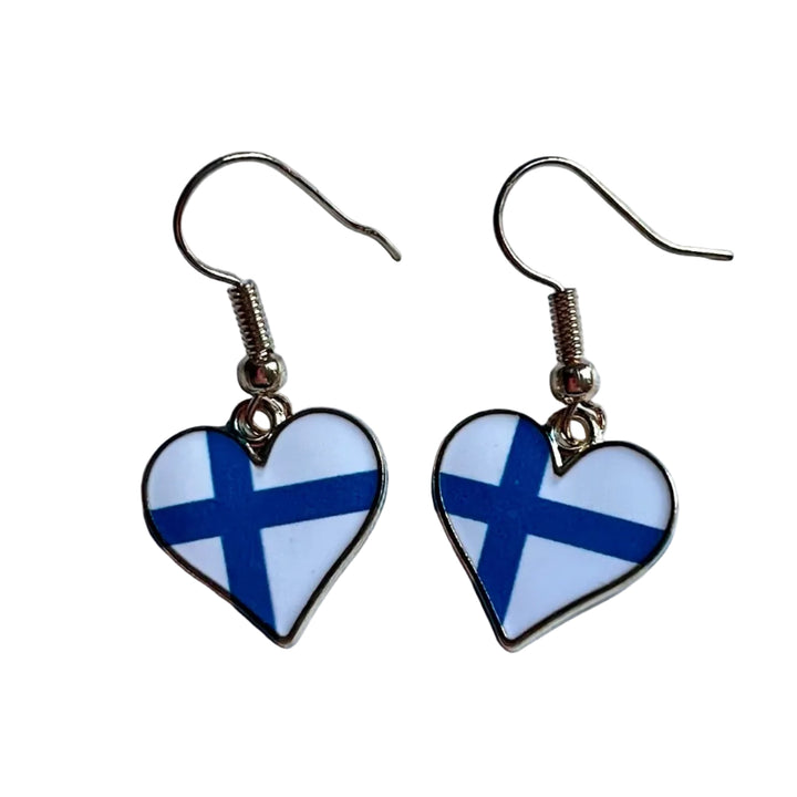 Finland Heart Earrings