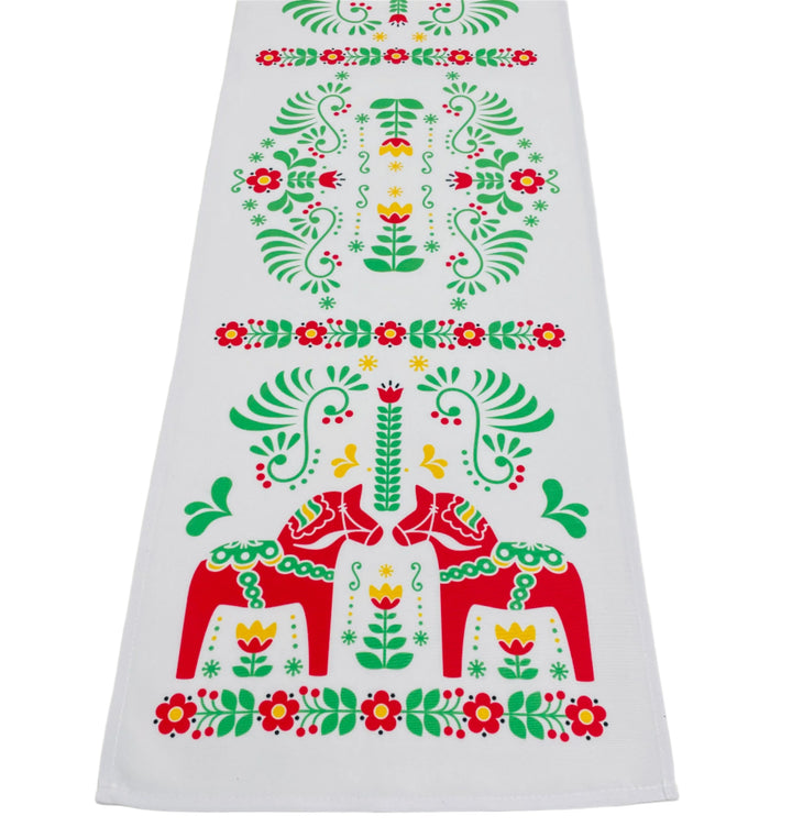 Dala Horse Table Runner