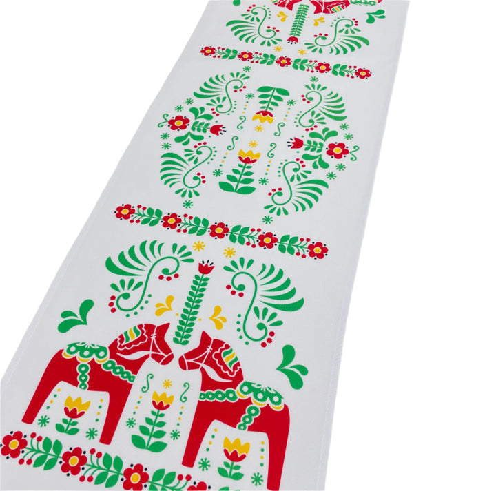 Dala Horse Table Runner