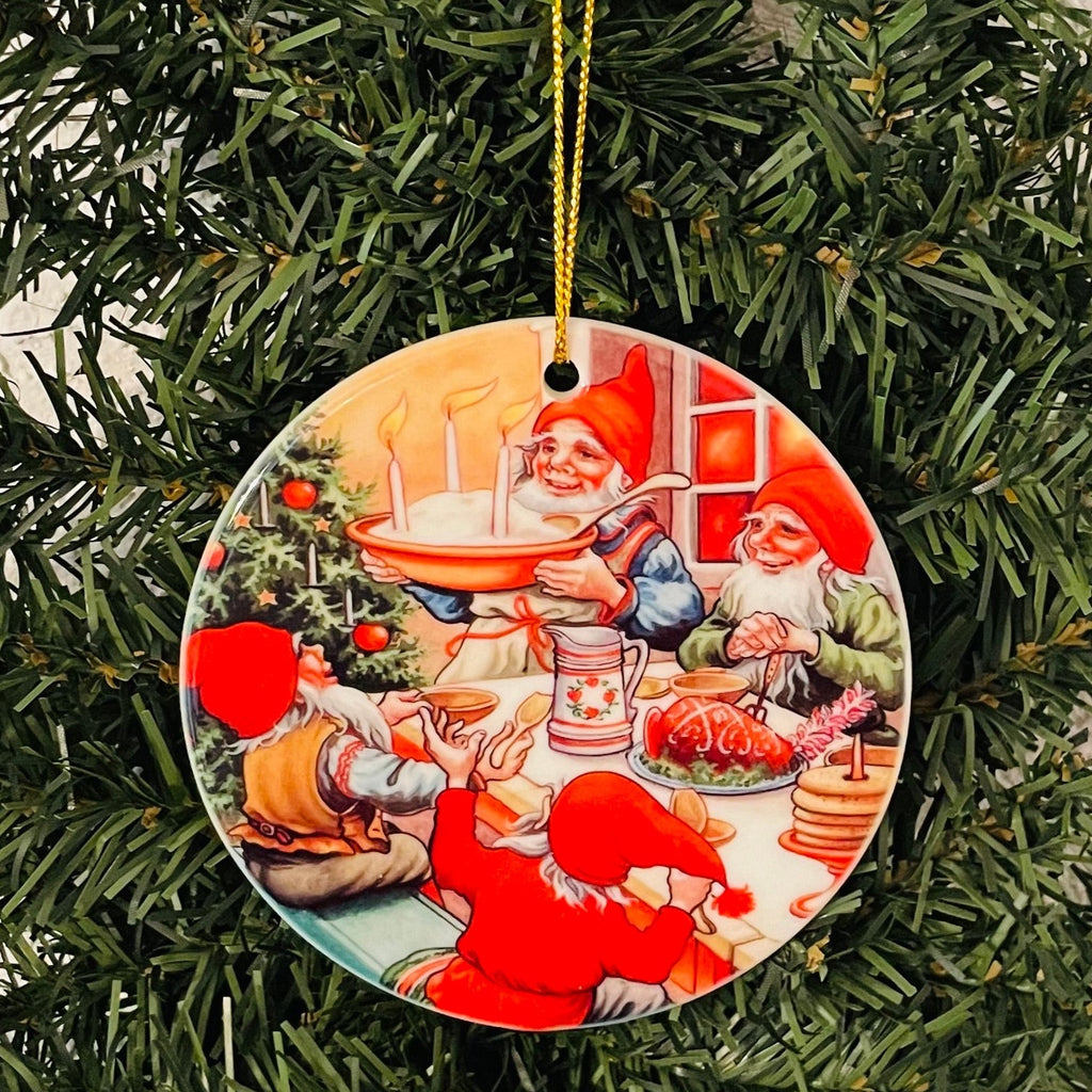 Ceramic Christmas Tree Tabletop Ornaments Vintage Ceramic