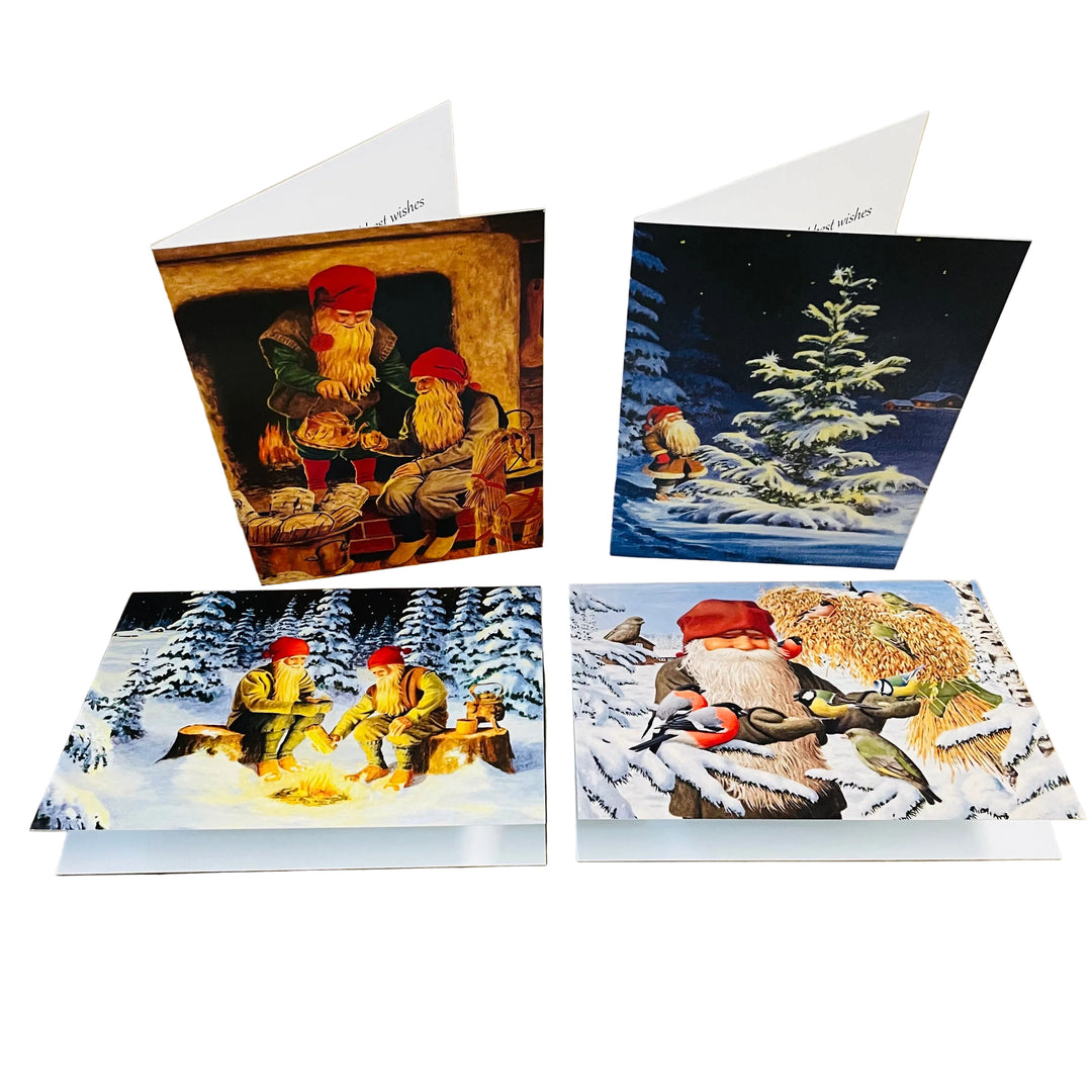 Boxed cards, Jan Bergerlind Tomte Assortment