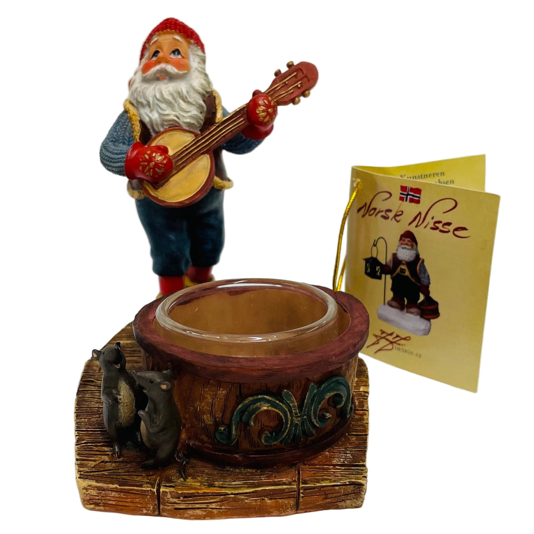 Johnnie Jacobsen Santa with banjo