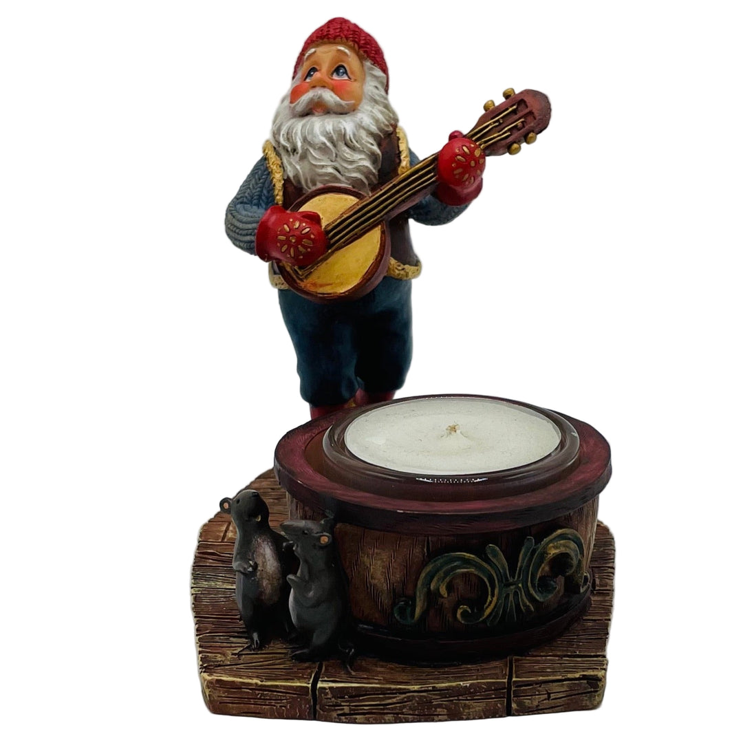 Johnnie Jacobsen Santa with banjo