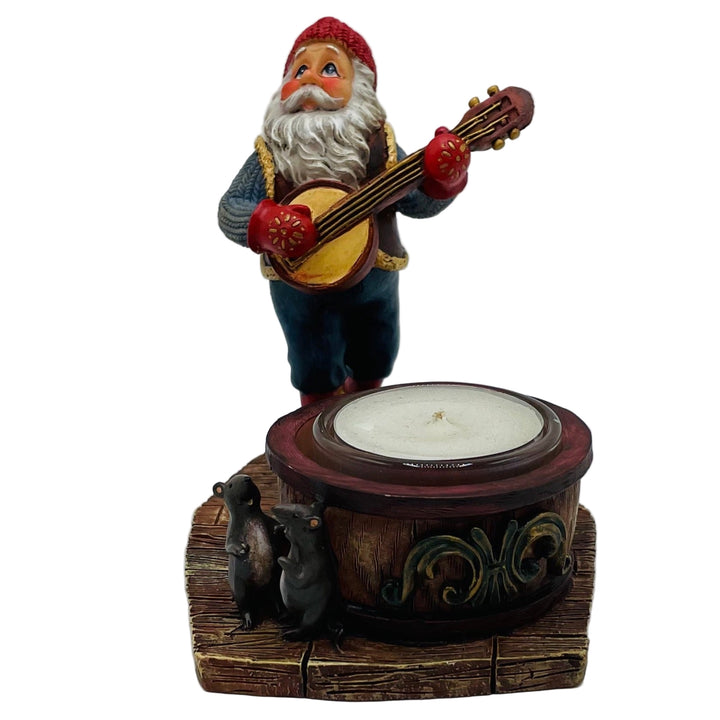 Johnnie Jacobsen Santa with banjo
