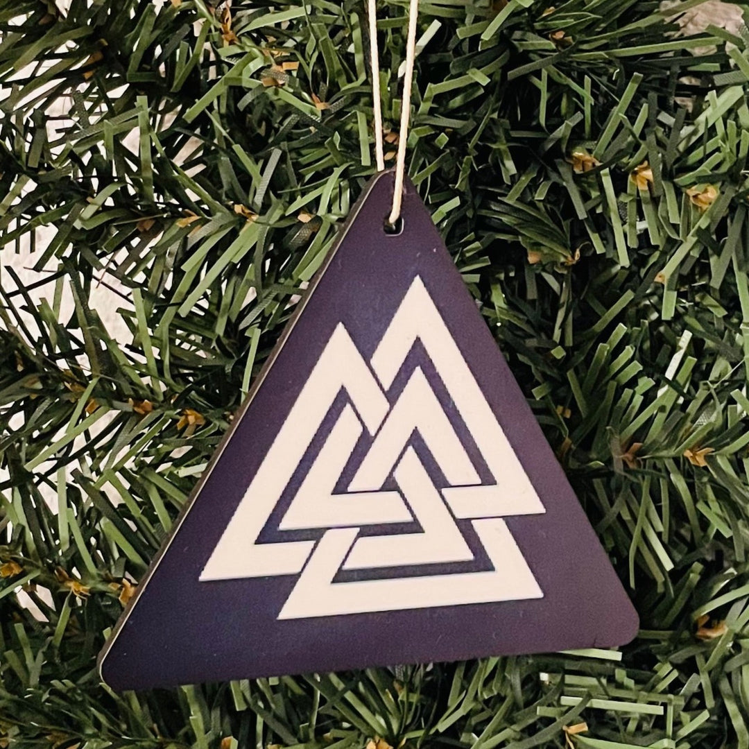 Valknut Viking Warrior Ornament