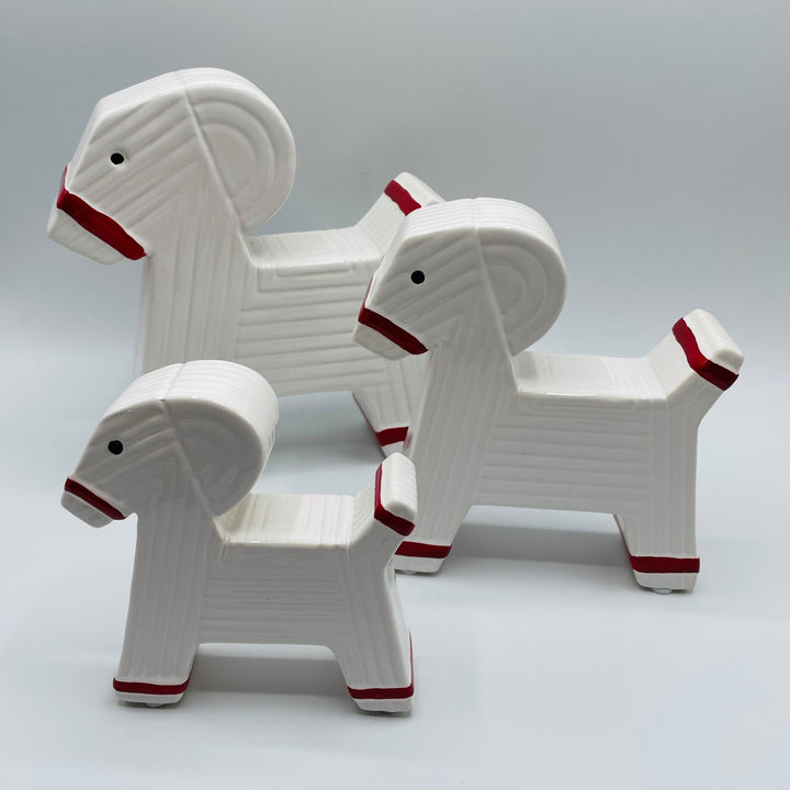 Ceramic Jul Bock Goat - Large, Medium or Small sizes