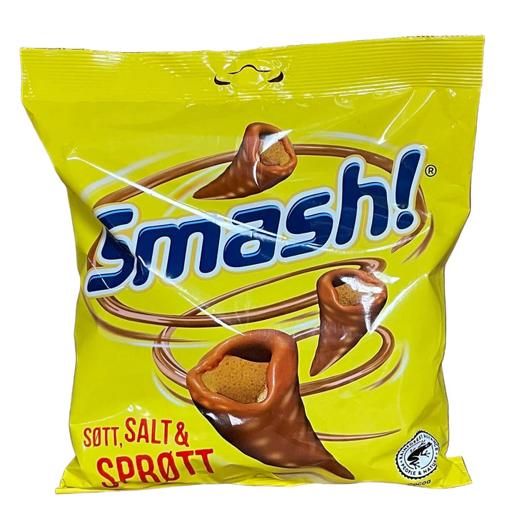 Nidar Smash Chocolate covered snack  - Large 200 gram  bag