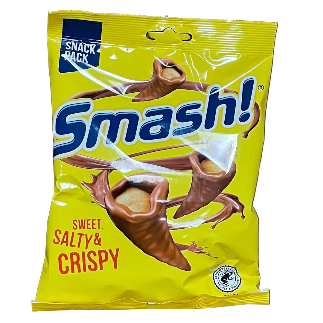 Nidar Smash Chocolate covered snack - 100 gram bag