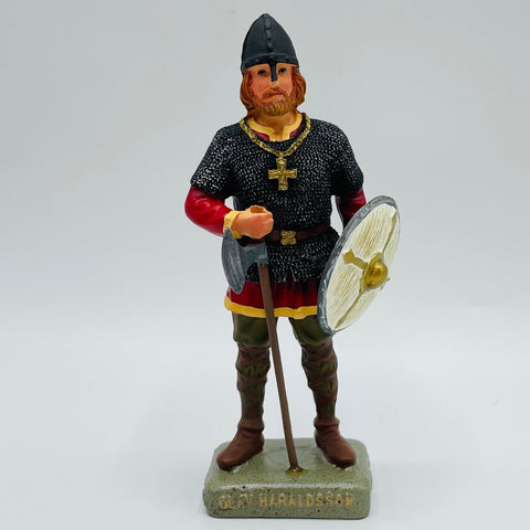 Viking figurine - Olav (Haraldsson)den Hellige (St Olav) 1015 - 1028