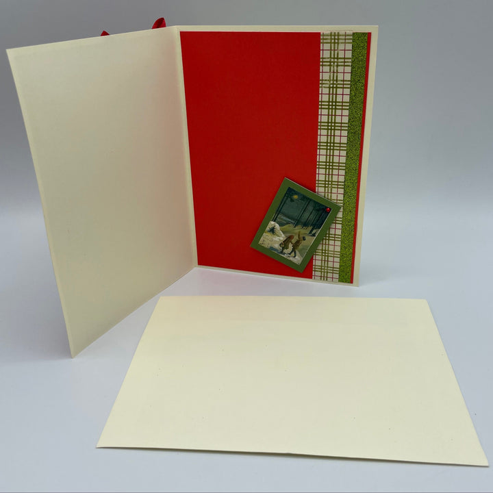 Hand made Swedish Christmas Card