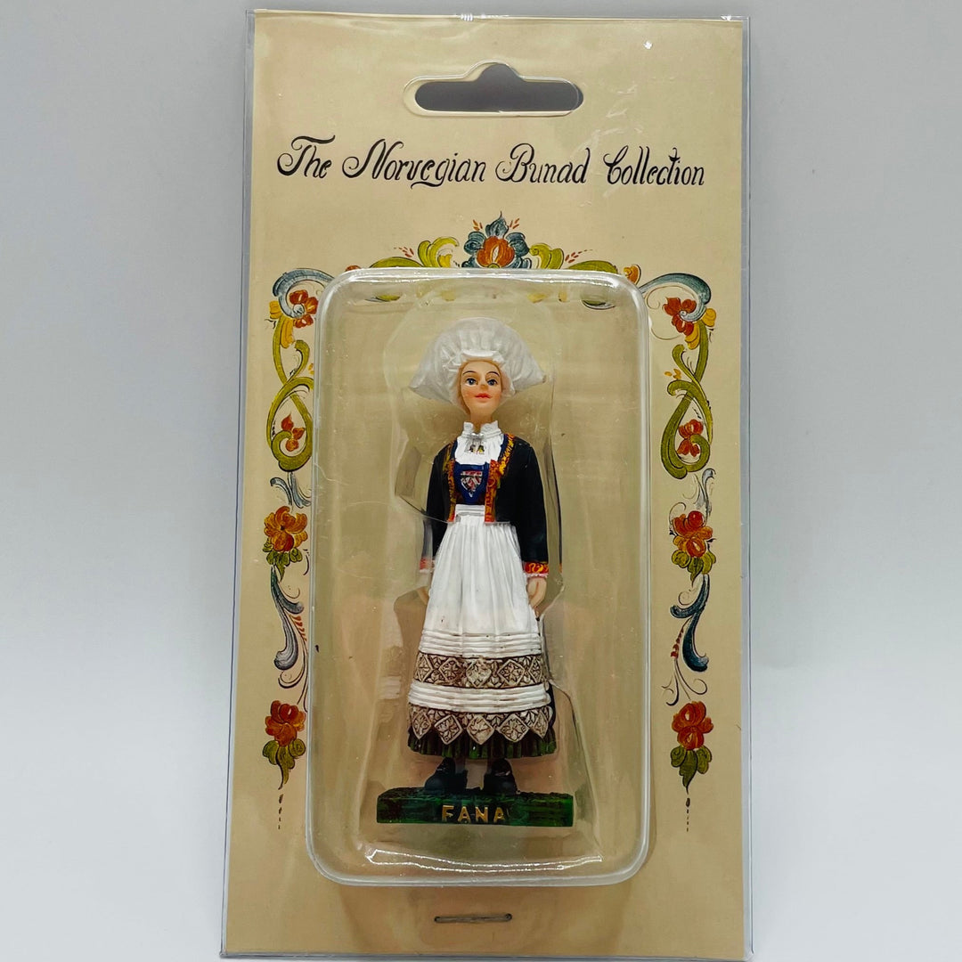 Norwegian Bunad Magnet - Fana Lady