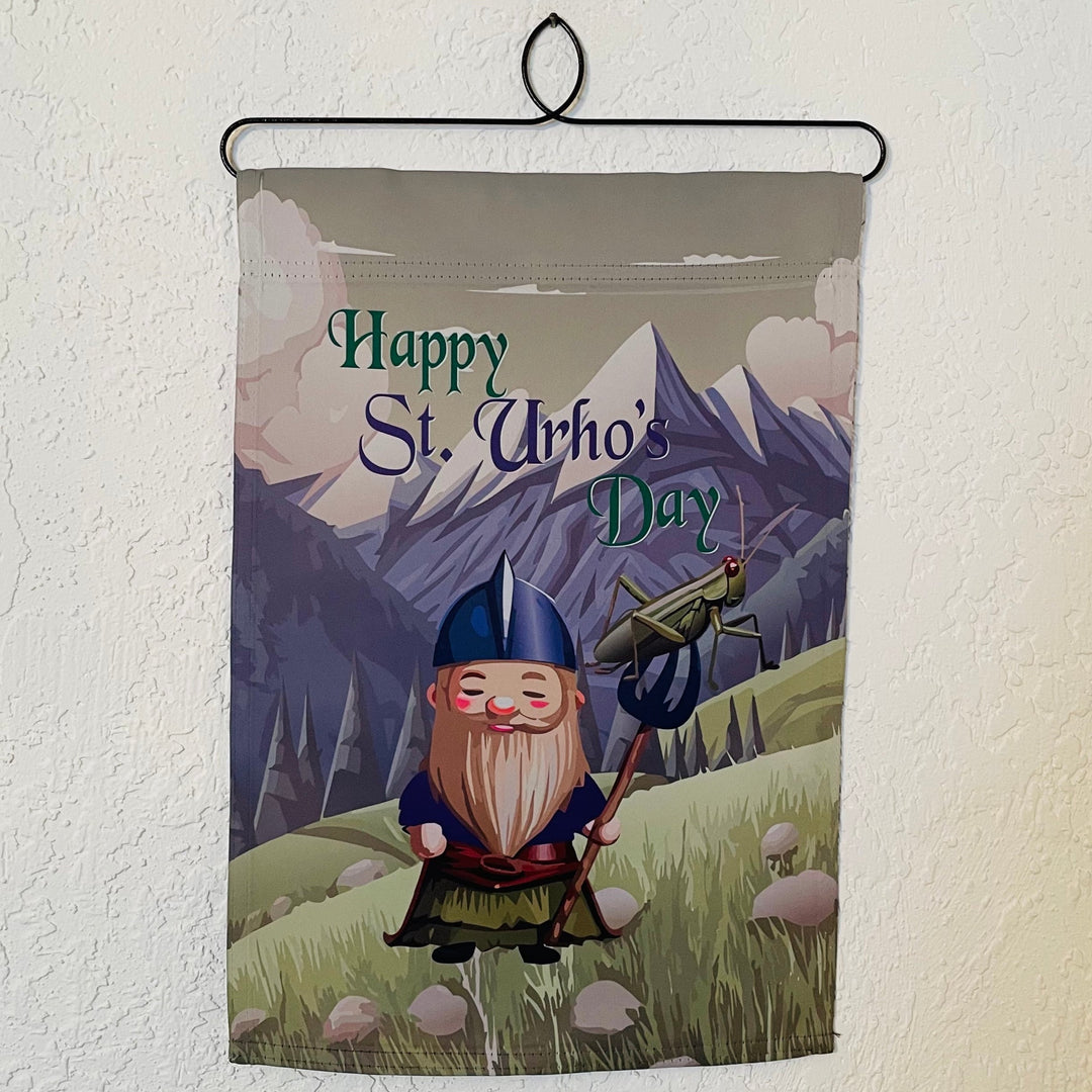 Happy St Urho's Day Garden Flag