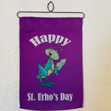 Happy St Urho's Day Garden Flag
