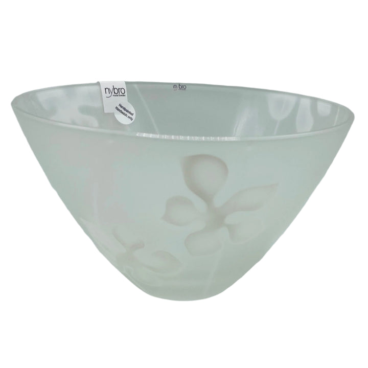 Nybro Provence Glass Bowl - White