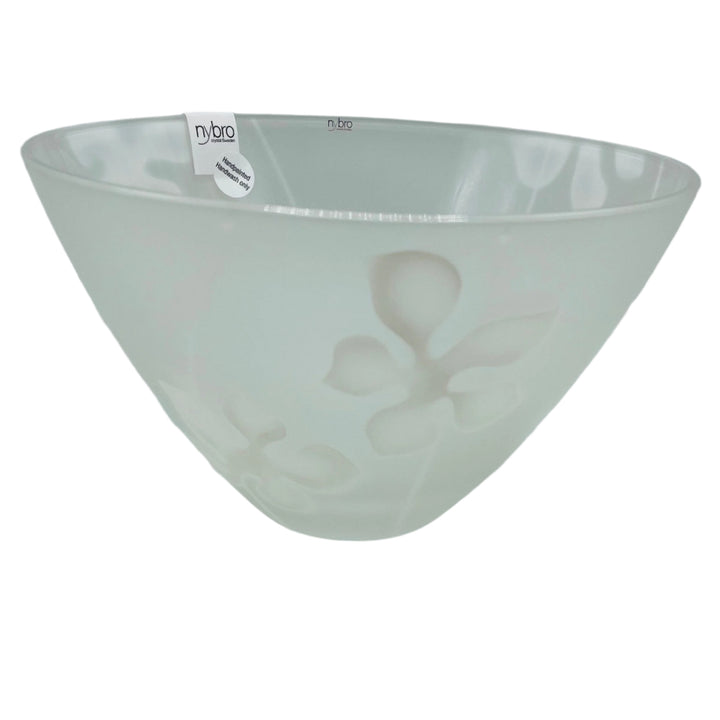 Nybro Provence Glass Bowl - White