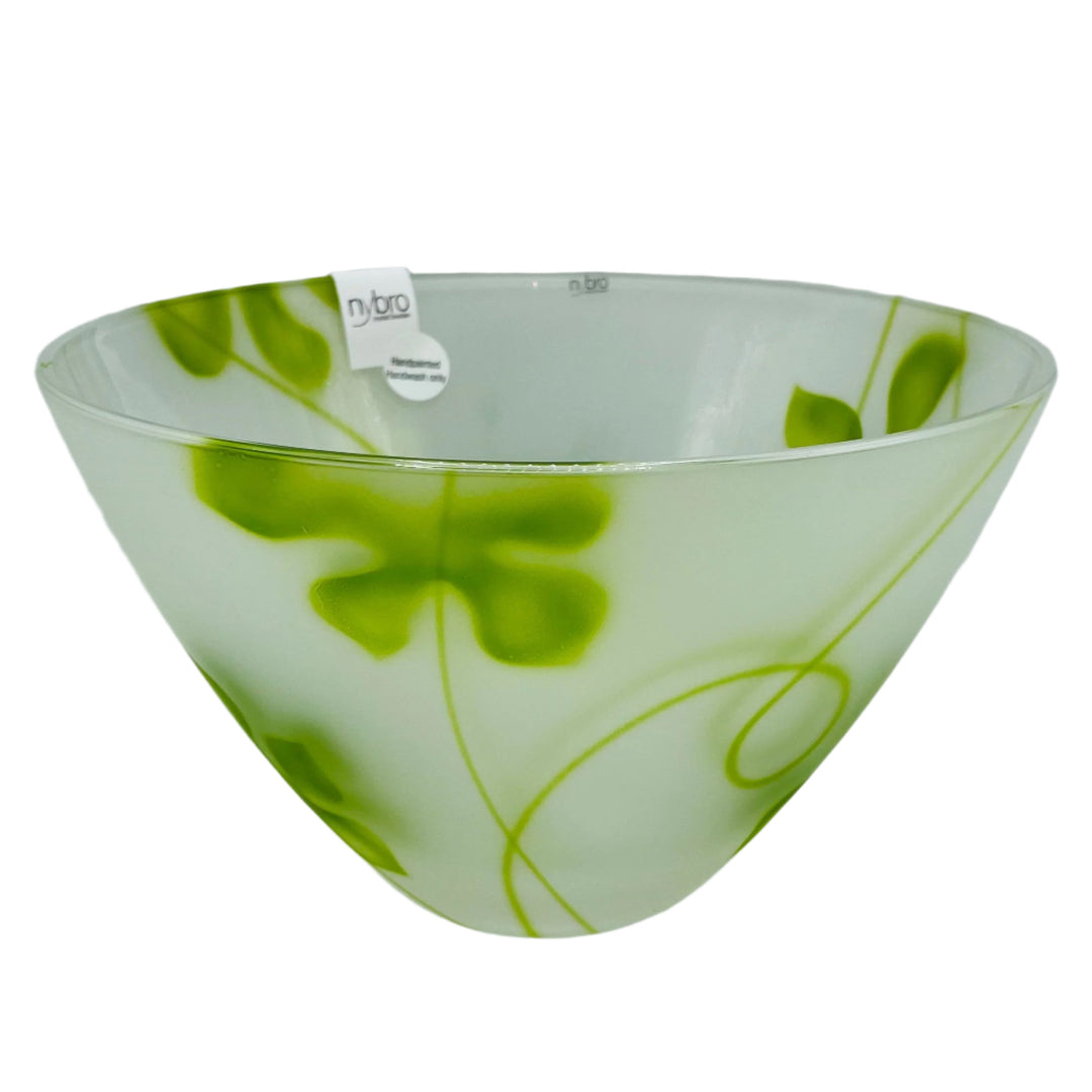 Nybro Provence Glass Bowl - Green