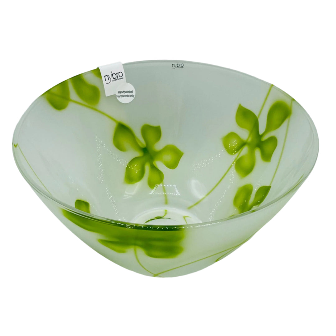 Nybro Provence Glass Bowl - Green