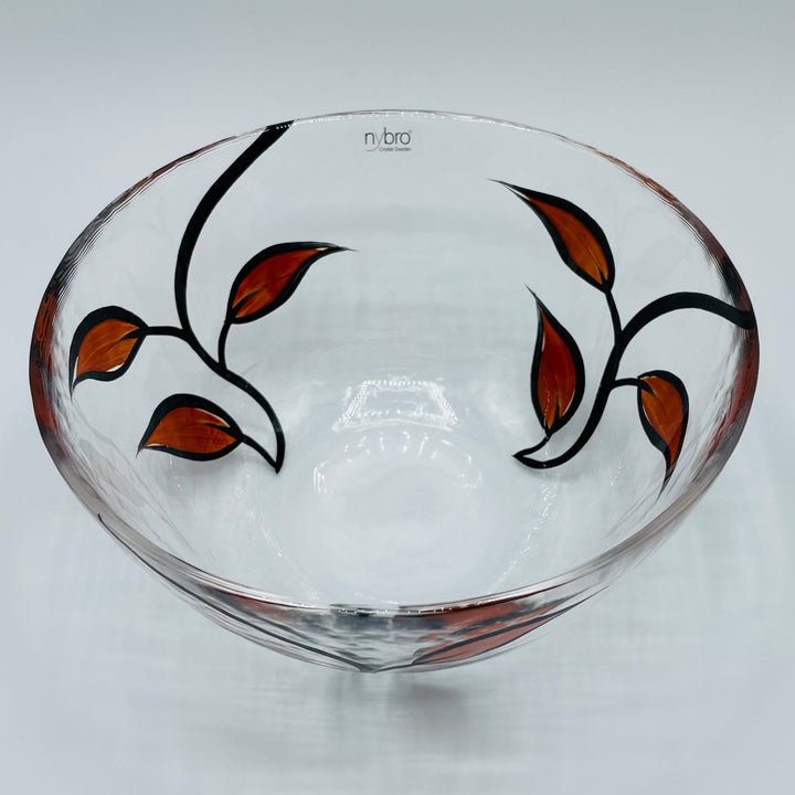 Nybro Season Glass Bowl - Cayenne