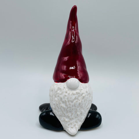 Ceramic Tomte Gnome 7 1/2"