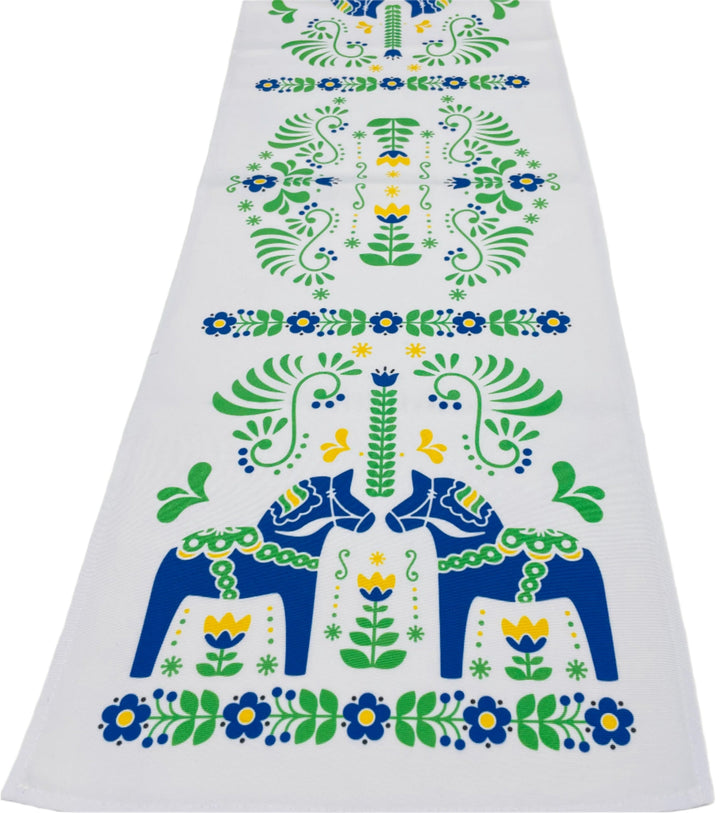 Dala Horse Table Runner