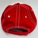 Uff Da red & white baseball cap