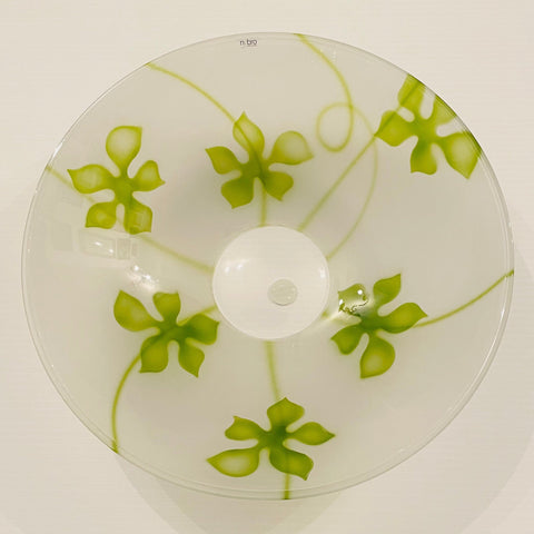 Nybro Provence Glass Bowl - Green
