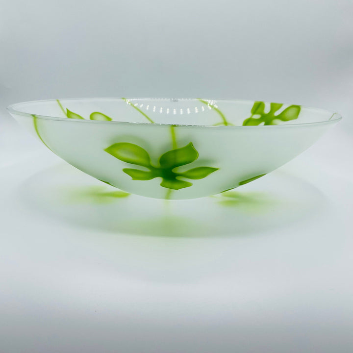 Nybro Provence Glass Bowl - Green