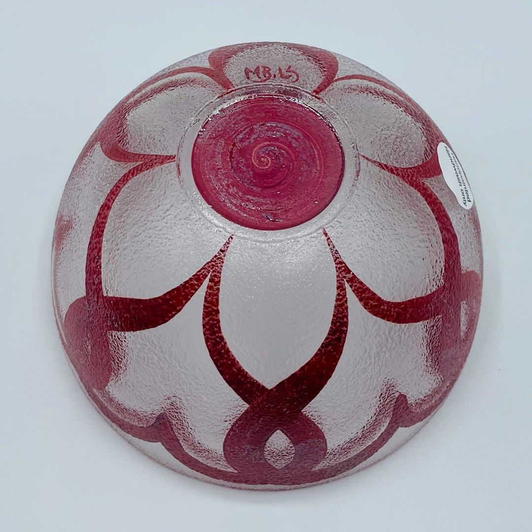 Nybro Hearts Glass Bowl