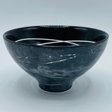Nybro Trazzel Glass Bowl - Black