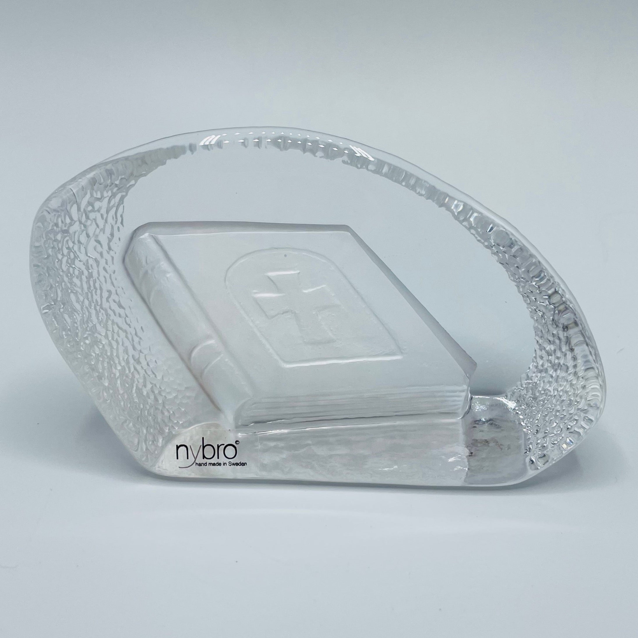 Nybro Glass Block - Holy Bible – Gift Chalet