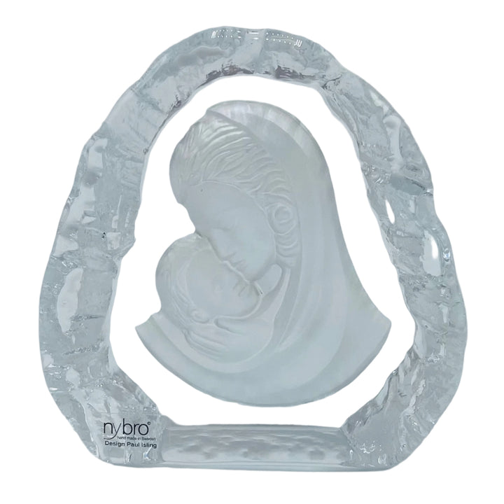 Block Maria Print Nybro Glass Block - Maria – Gift Chalet