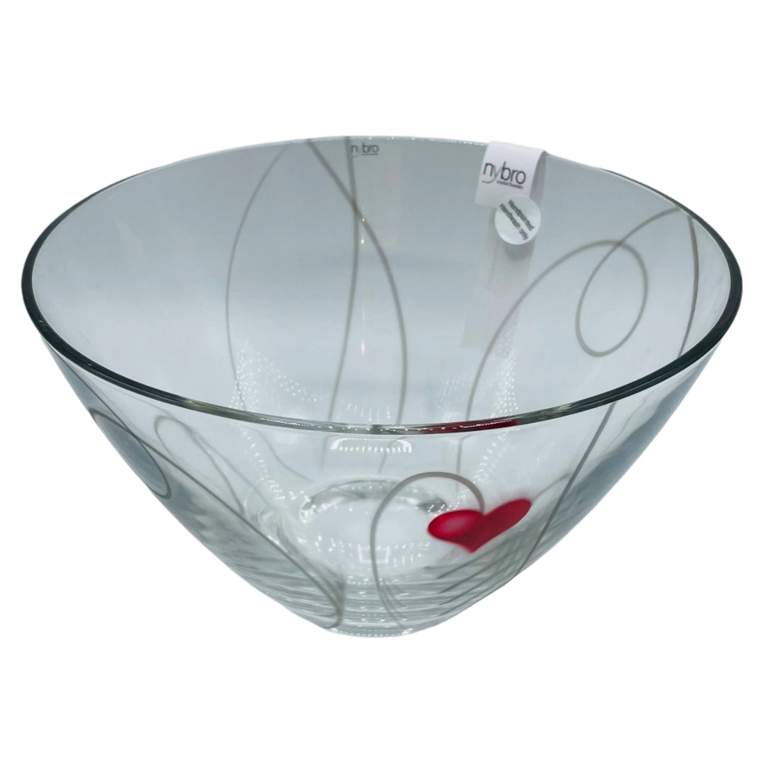 Nybro Life glass bowl