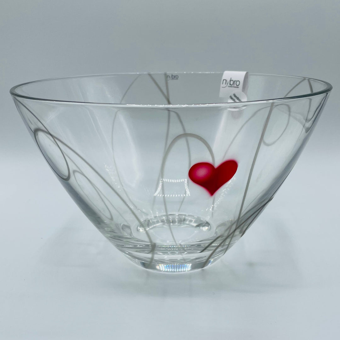 Nybro Life glass bowl