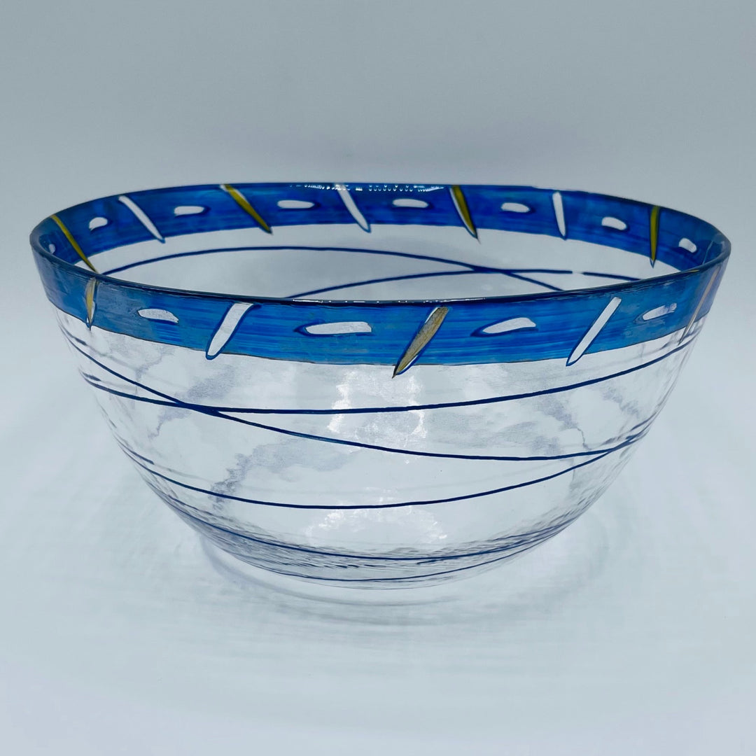 Nybro Sweden Glass Bowl