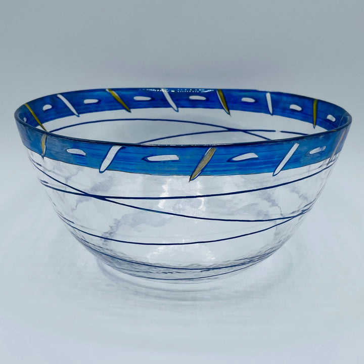 Nybro Sweden Glass Bowl