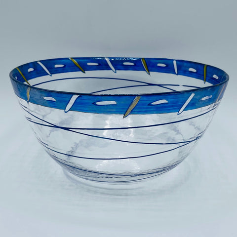 Nybro Sweden Glass Bowl
