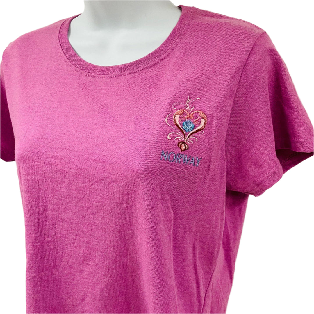 Norway Heart Ladies T-shirt