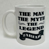 The Man The Myth the Legend Farfar Grandfather Coffee Mug