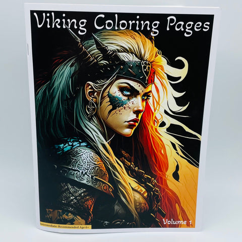 Viking Coloring book Volume 1