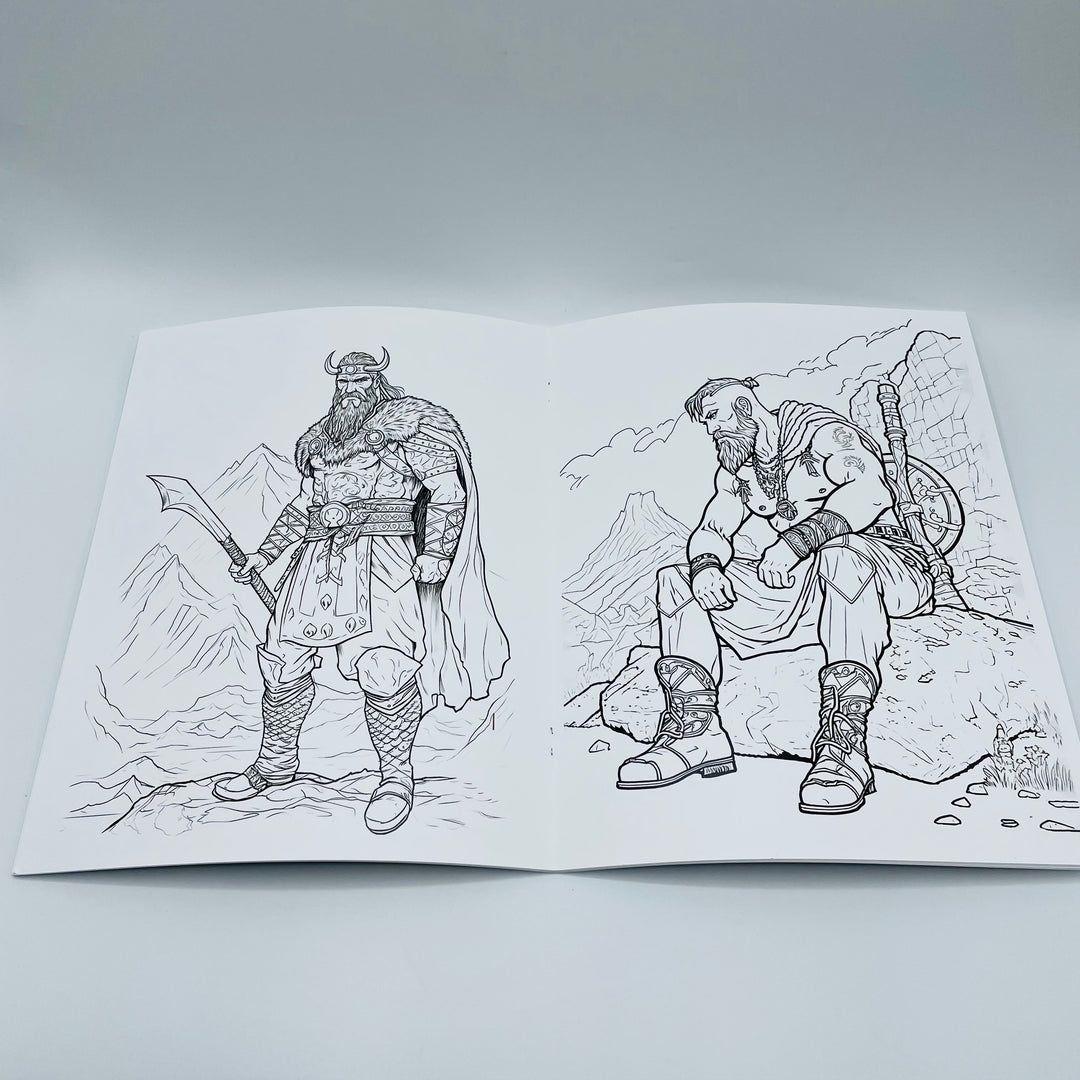 Viking Coloring book Volume 2