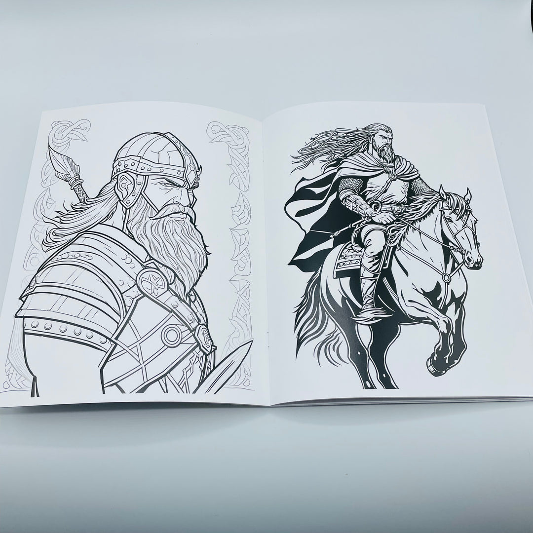 Viking Coloring book Volume 2