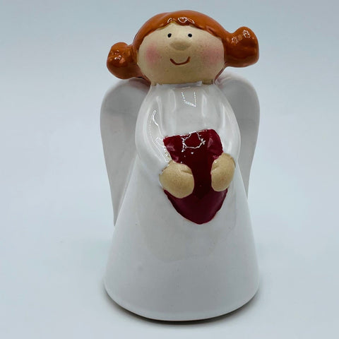 Ceramic Angel with Heart
