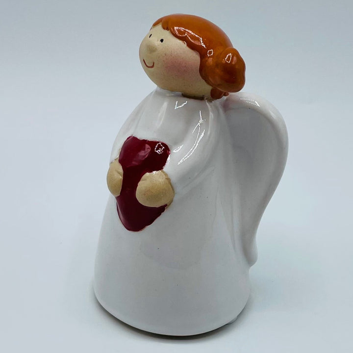 Ceramic Angel with Heart