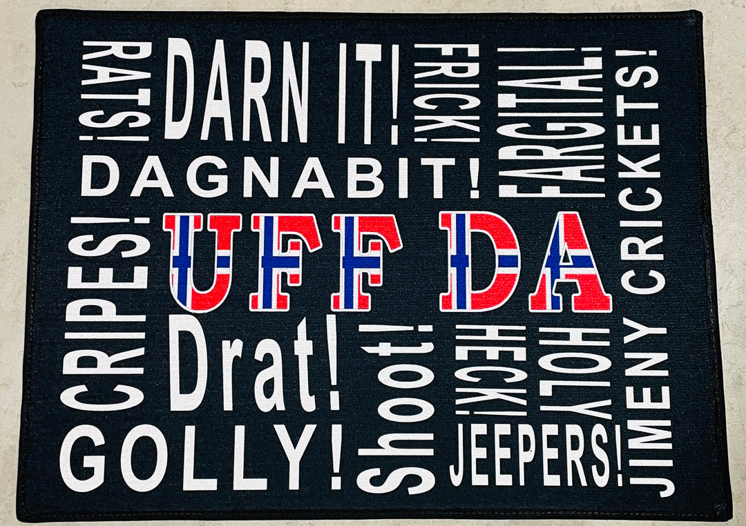 Uff da rug