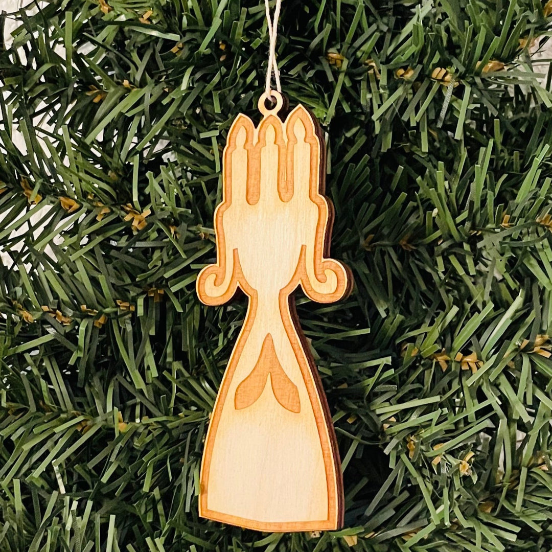 Baltic Birch Ornament - Lucia