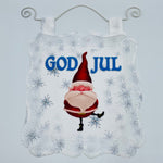 Lace Wall Hanging - God Jul gnome