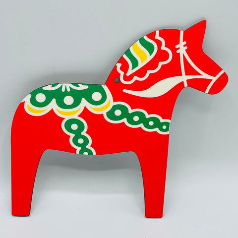 Dala Horse XL Ornament - Red