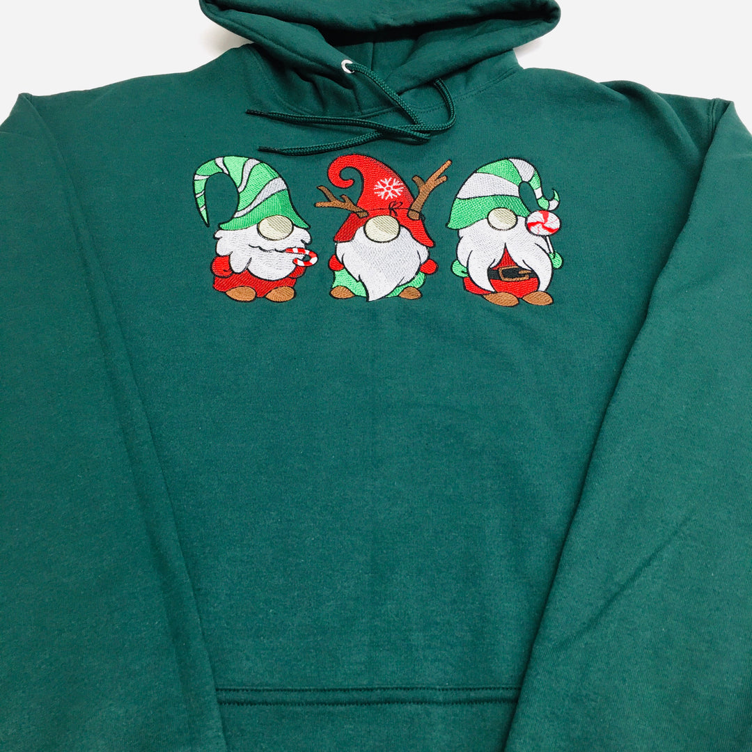 Pullover Hoodie - Three Gnomes