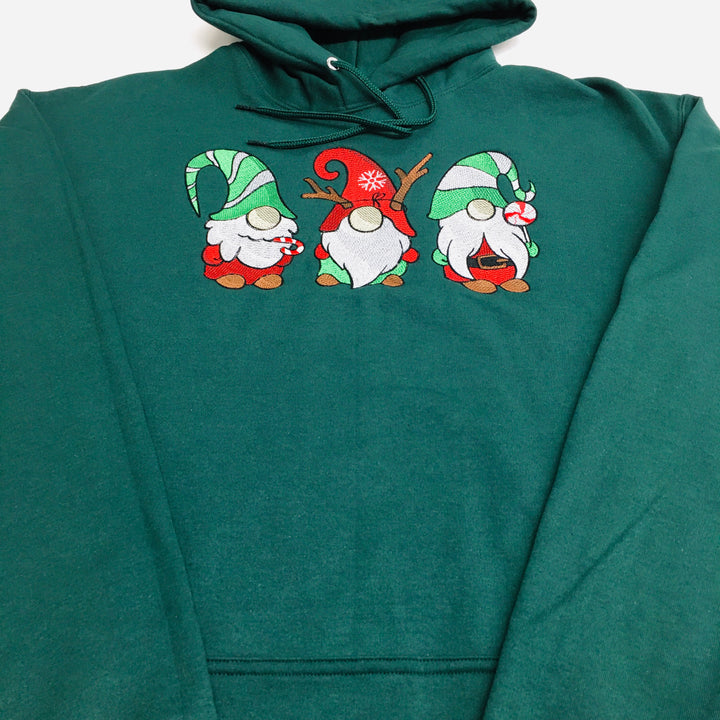 Pullover Hoodie - Three Gnomes